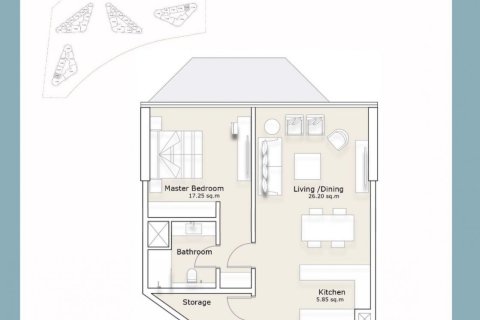 Appartement de 2 chambres à Yas Island, UAE No. 97199 12