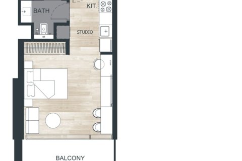 Apartment de 41.5m² en Al Jaddaf, UAE No. 169258 11