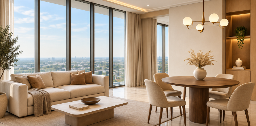 Apartment de 1 dormitorio en Dubai, UAE No. 210408