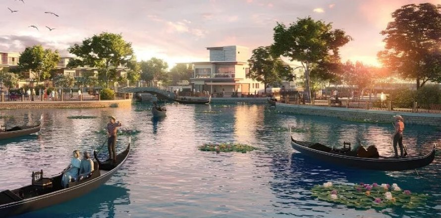 Таунхаус с 5 спальнями в Damac Lagoons, ОАЭ №144157