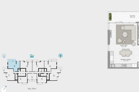 2 bedrooms Apartment in LA VIE  No. 108885 4