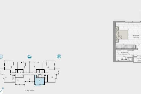 1 bedroom Apartment in LA VIE  No. 108887 4