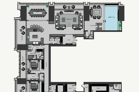 6 غرفة نوم  بانتهاوس في BURJ BINGHATTI JACOB & CO RESIDENCES  رقم 108882 7