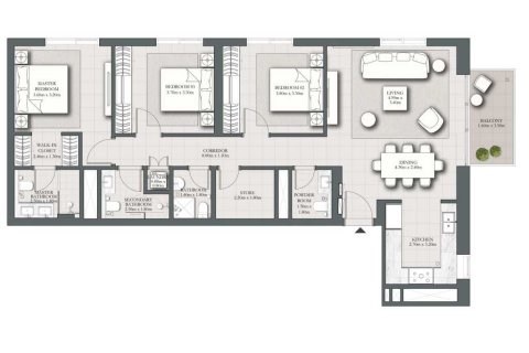 3 bedrooms Apartment  No. 108946 5
