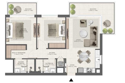 Apartment de 2 dormitorios en Golf Grand  No. 108949 4