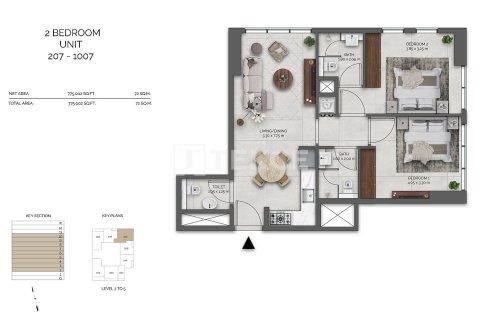 3 bedrooms Apartment in Dubai, UAE No. 186333 26