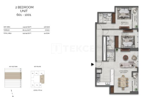 2 bedrooms Apartment in Dubai, UAE No. 186332 29