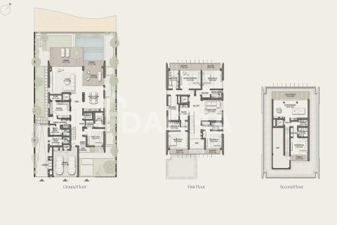 Villa de 6 dormitorios en Palm Jebel Ali, UAE No. 210348 11