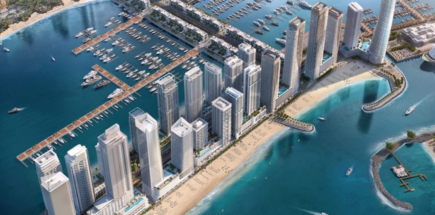 Appartement de 2 chambres à EMAAR Beachfront, UAE No. 167576