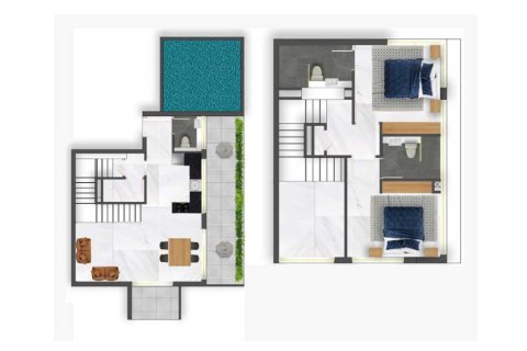 Квартира с 2 спальнями  №108985 9