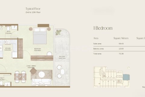 Apartamento tipo estudio Estudio en Dubai Land, UAE No. 172180 17