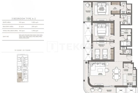 Apartment de 1 dormitorio en Jumeirah Village Circle, UAE No. 172186 25