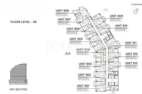 Apartment de 1 dormitorio en Dubai, UAE No. 144717 13