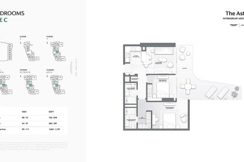 Appartement de 3 chambres  No. 124491 24