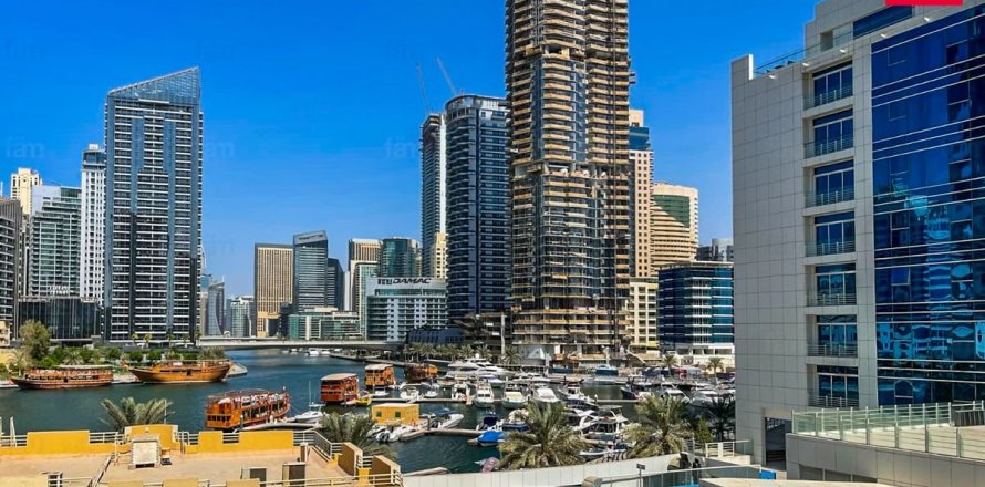 Квартира студия в Дубай Марина, ОАЭ №145241