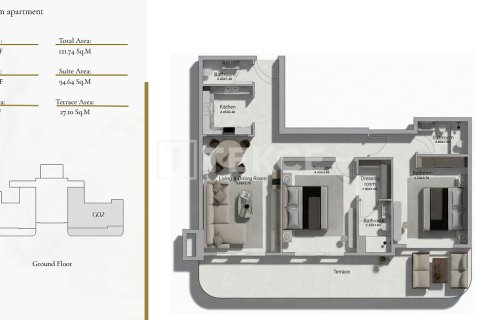 Studio Apartment in Al Warsan, UAE No. 172172 17