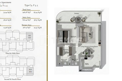 Studio Apartment in Al Warsan, UAE No. 172172 27