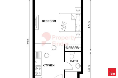 38.6m² Apartment in Dubai, UAE No. 169593 15