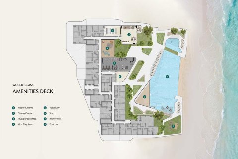 Квартира с 1 спальней  №124334 11