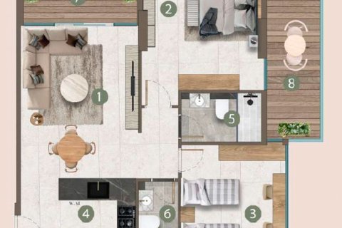 Studio Apartment in Lilian Residences Dubai South (Dubai World Central), UAE No. 173127 18