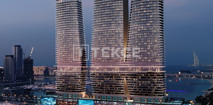 Appartement de 2 chambres à Dubai Harbour, UAE No. 149168