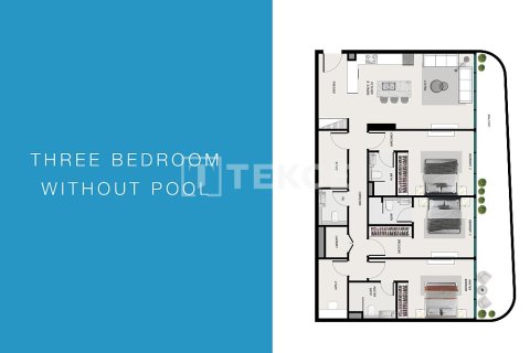 Appartement de 3 chambres à Dubai, UAE No. 133938 25