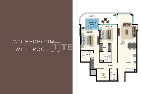 2 bedrooms Apartment  No. 133942 16