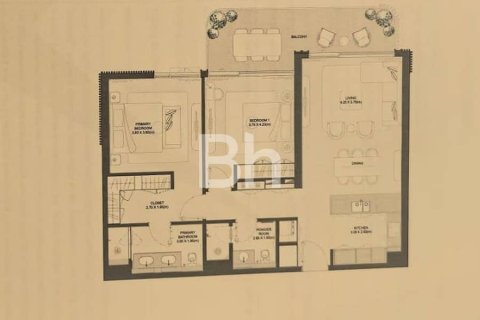 Квартира с 2 спальнями  №113419 3