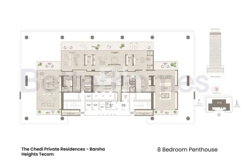 Penthouse de 8 dormitorios  No. 113417 4