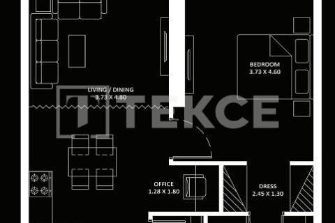 استوديو شقة  رقم 134370 19