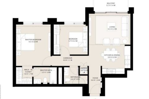 Apartment de 2 dormitorios  No. 108925 6