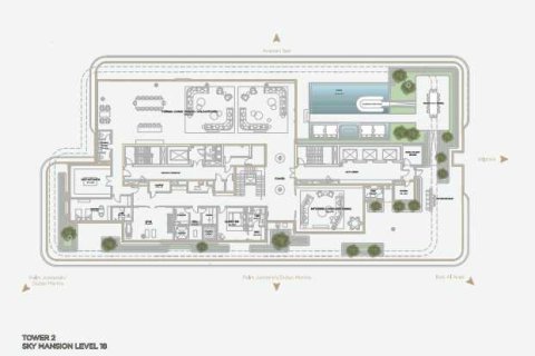 Пентхаус с 6 спальнями в SERENIA LIVING,  №108930 5