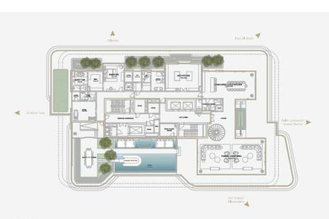 5 غرفة نوم  بانتهاوس في SERENIA LIVING  رقم 108928 6