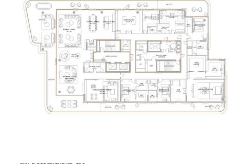 5 غرفة نوم  بانتهاوس في SERENIA LIVING  رقم 108929 5