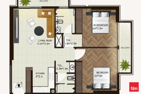 2 bedrooms Apartment  No. 117753 11