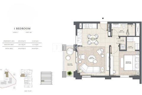 Appartement de 3 chambres à Dubai, UAE No. 135983 26