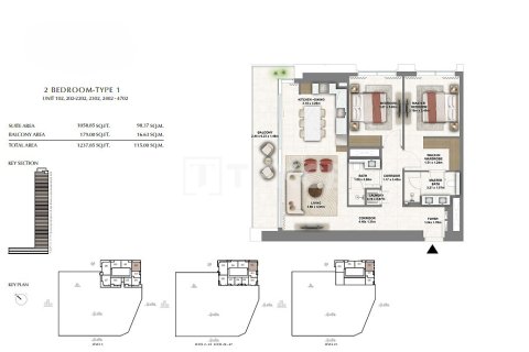 Appartement de 2 chambres à Dubai, UAE No. 135981 22