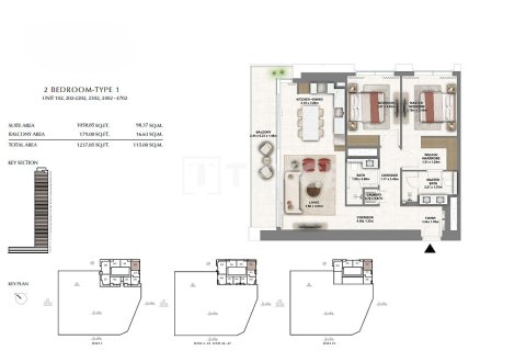 Appartement de 3 chambres à Dubai, UAE No. 135982 22