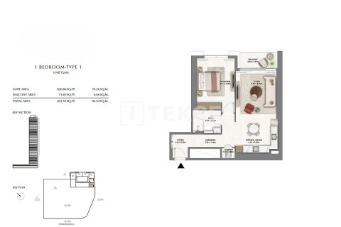 Appartement de 3 chambres à Dubai, UAE No. 135982 12