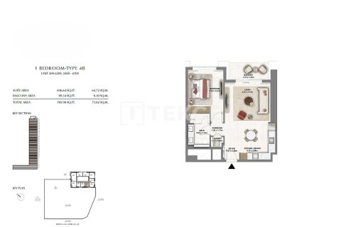 Appartement de 3 chambres à Dubai, UAE No. 135982 16