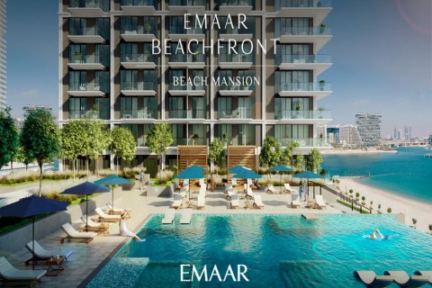 Квартира с 2 спальнями в EMAAR Beachfront, ОАЭ №137523 8