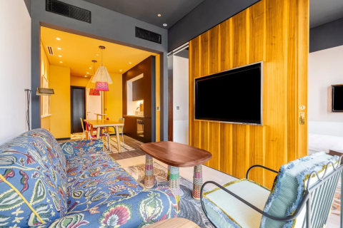 1 غرف نوم شقة  رقم 129068 2