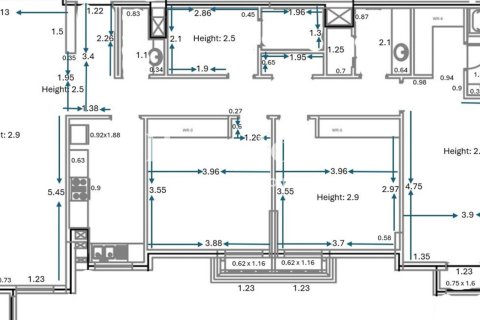 Apartment de 3 dormitorios en Murooj Al Furjan, UAE No. 147965 5