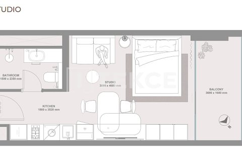 Apartment de 2 dormitorios en Al Satwa, UAE No. 208054 17