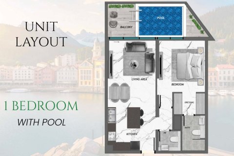 1 bedroom Apartment  No. 119713 24