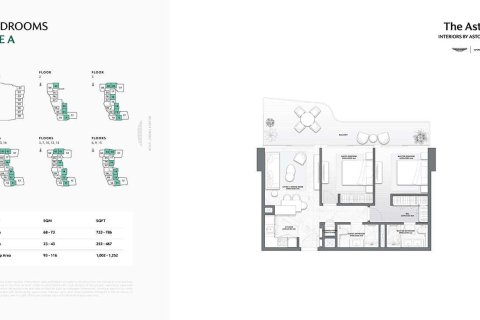 Appartement de 3 chambres  No. 124082 22