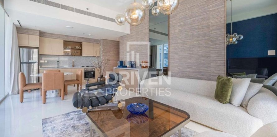 1 غرف نوم شقة في EMAAR Beachfront, الإمارات العربية المتحدة رقم 189889