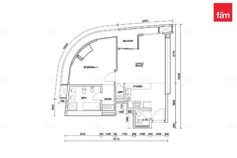 Квартира с 1 спальней в Даунтаун Дубай (Даунтаун Бурдж Дубай), ОАЭ №145363 13