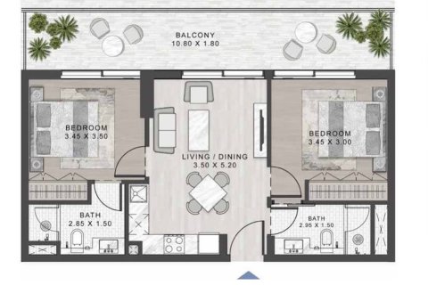 2 bedrooms Apartment in Dubai, UAE No. 169781 13