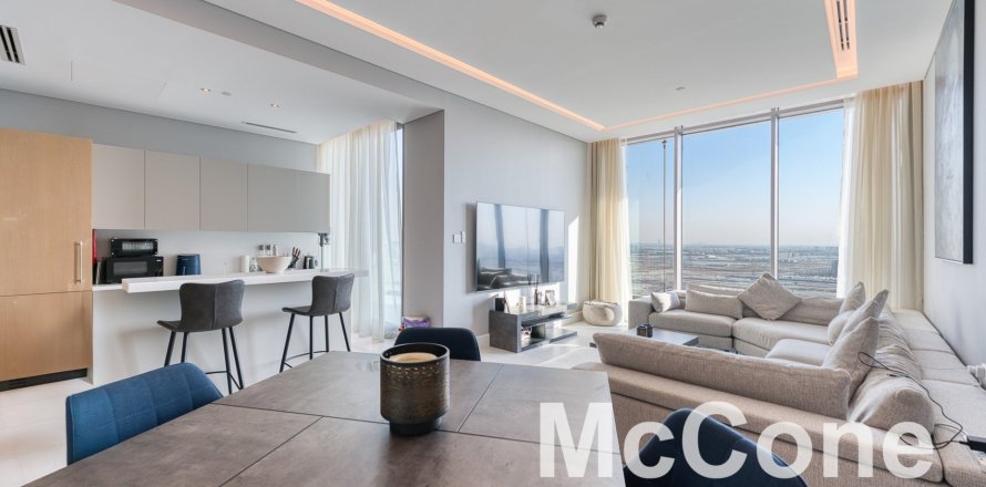 Квартира с 2 спальнями в SLS Dubai Hotel & Residences, ОАЭ №74448